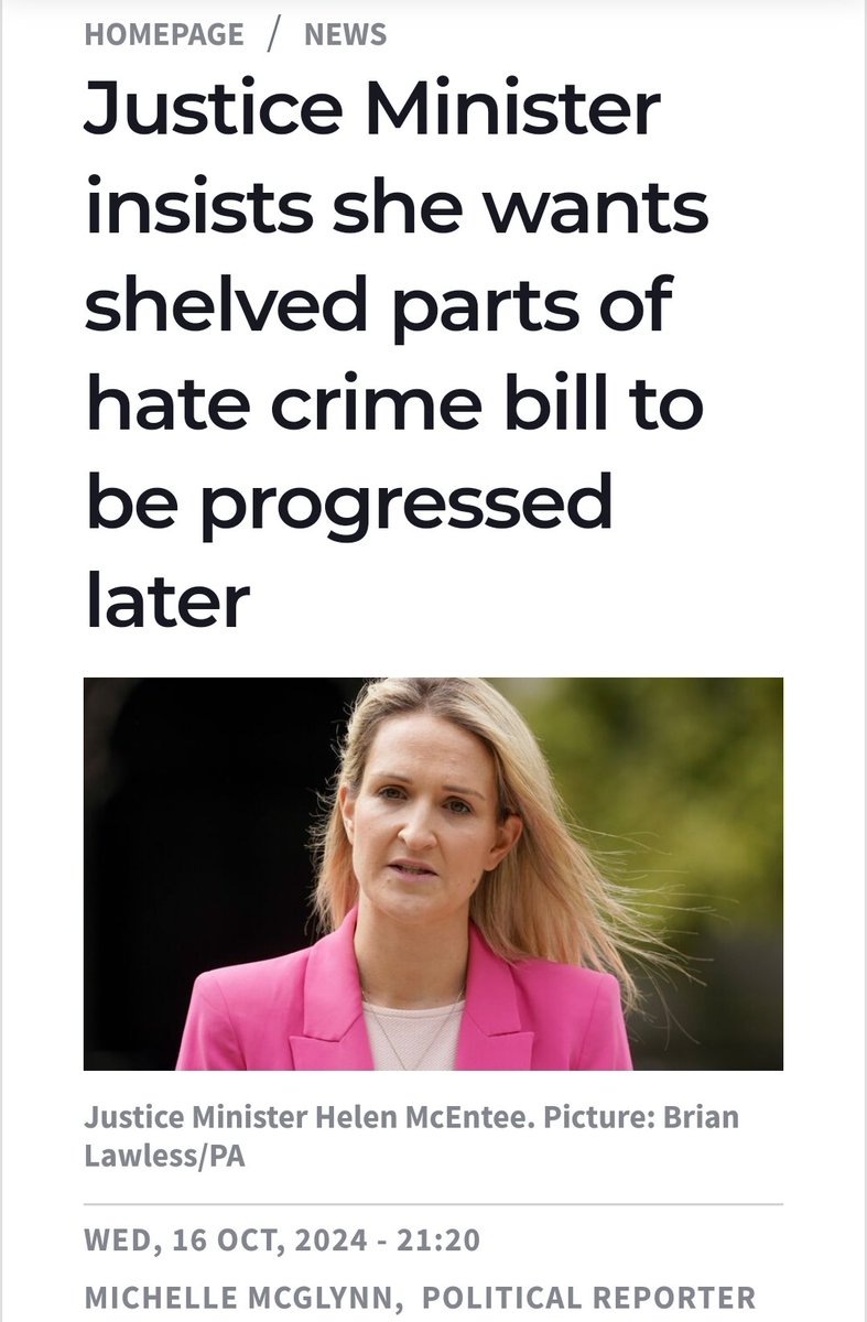 smeradubha56778's tweet photo. 🇮🇪 Do Not Trust @HMcEntee or @FineGael with your FREEDOM OF SPEECH.
👇👇👇
#VoteMcEnteeOut https://t.co/qywhyQXICG