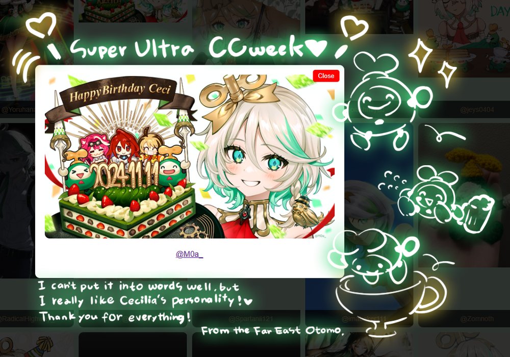 M0a_'s tweet photo. 🍵💚 https://t.co/PoVLnnNvQr
#ImmerScreen  #CCWeek https://t.co/gaY5jHhgmH