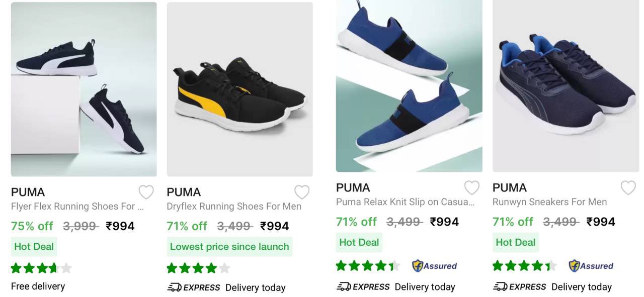 DealBee Deals on X Upto 80 Off On Puma Shoes. https t BDvaCUmk9O https t 02bmvMLoJo X