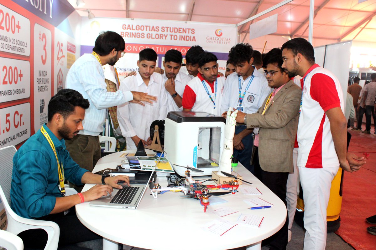 Galgotias University tweet media