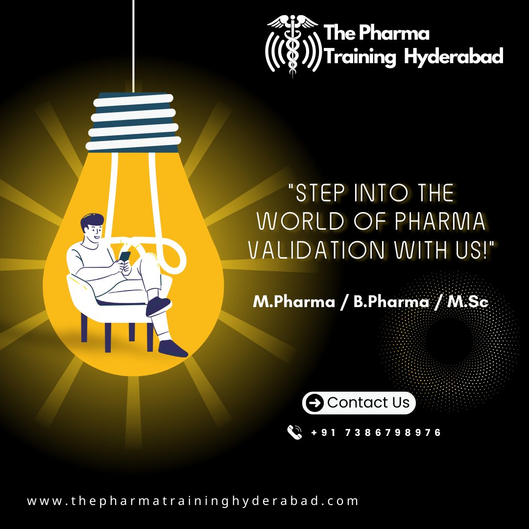 THEPHARMA378021's tweet photo. The Pharma Training Hyderabad 
https://t.co/wwvm2fqCJ6 

"Learn CSV, Drive Innovation, Build Your Career."

#CSVTraining
#LearnCSV
#ComputerSystemValidation
#ValidationExperts
#csvskills
#CSVTrainingHyderabad
#TechTrainingHyderabad
#HyderabadValidationCenters
#LearnInHyderabad https://t.co/arFyCqQSmZ