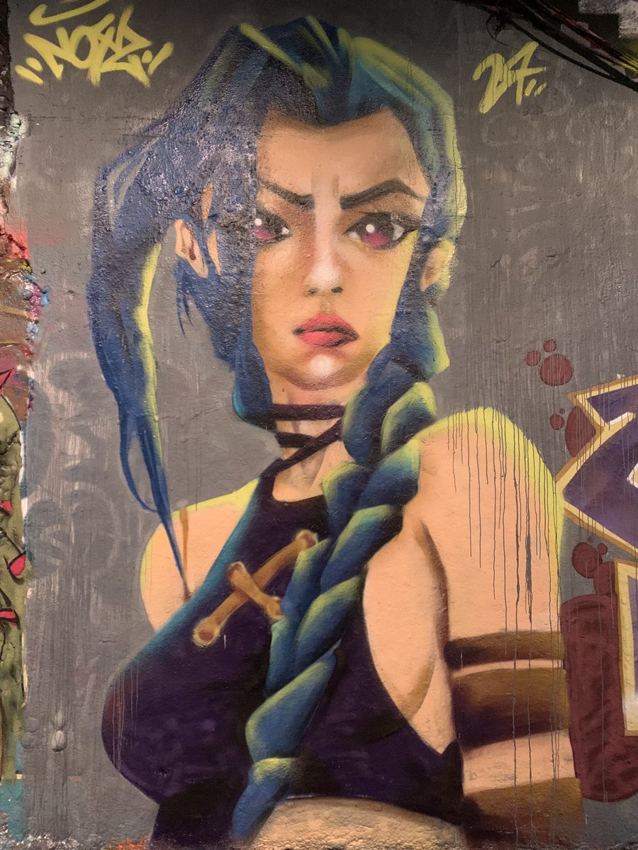 A few photos from great artists, Leake street, Waterloo