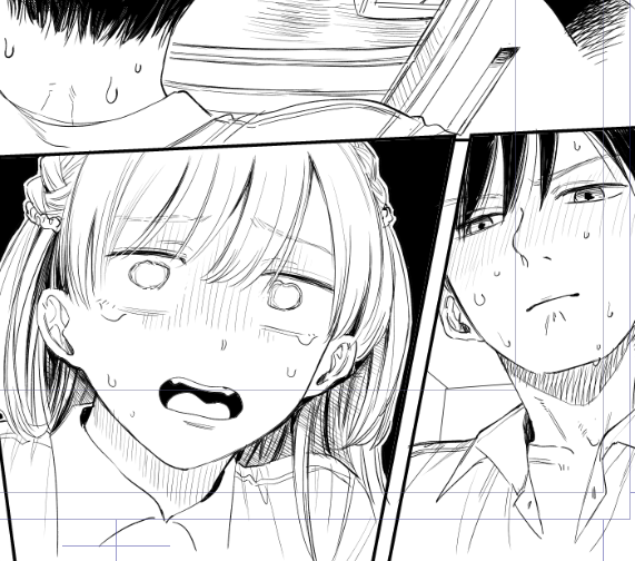 この後いちゃいちゃhが起こるとは思えないこの顔 