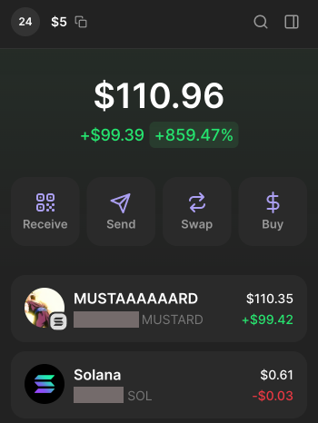 Click 'Buy', Click 'Sell'

Day 1: $5 is now $110

TP on #mustard

You in for the next?

Comment, Like, RT