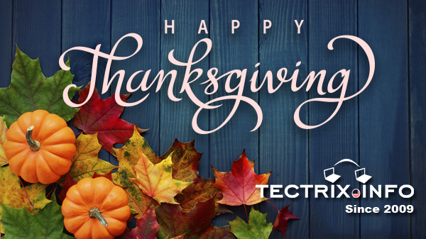 Happy &amp; Safe ThanksGiving week to all. 

Please Support your local small &amp; family businesses this holiday season.

Get a good Reboot. CTRL + ALT + DEL

Steve Capano
(617) 401-7877
(863) 226-8430
TECTRIX.INFO