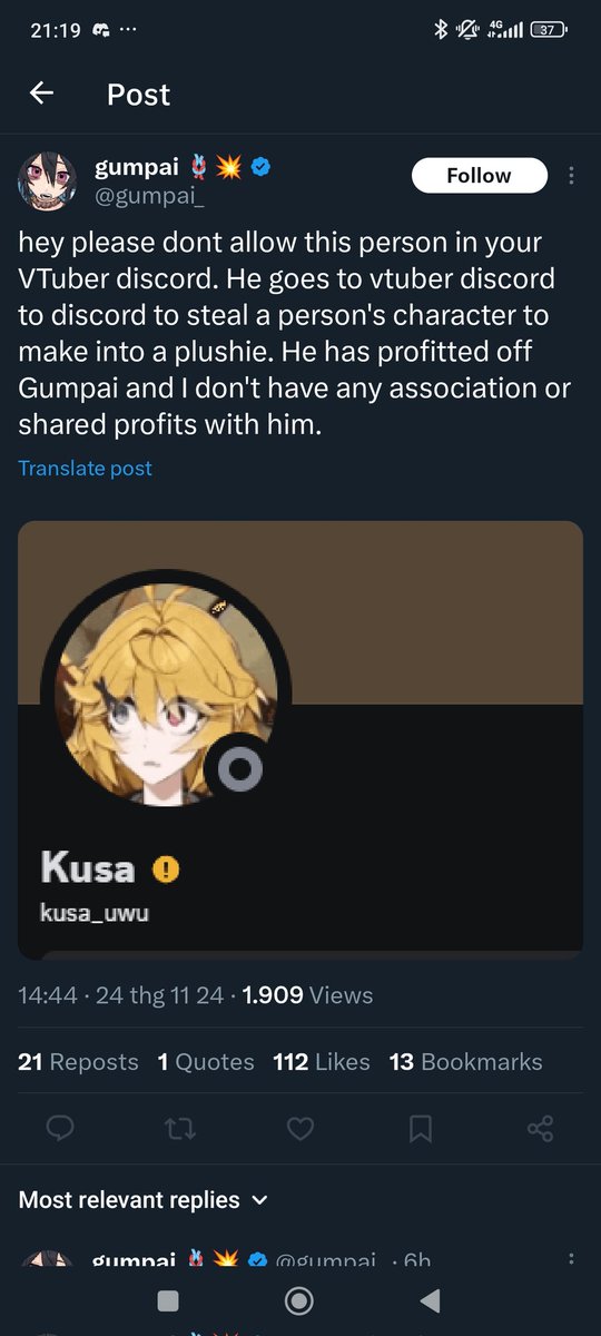 Kusa 🐉 🔎🇻🇳 (commission open ) tweet media