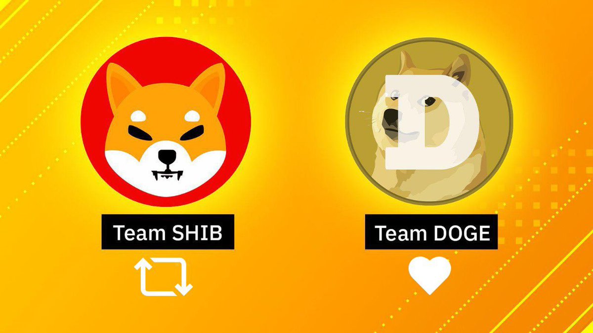 ThaCryptoWhale's tweet image. Retweet ♻️ for Team $SHIB 

Like ❤️ for Team $DOGE