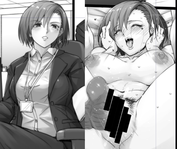 原稿がんばるんば。できる上司として尊敬を得ていた32歳彼氏なしが24歳新人にガチ恋種付けされて雌自覚と多幸感でバグっちゃう感じの本になります。がんばりまっしゅ。 