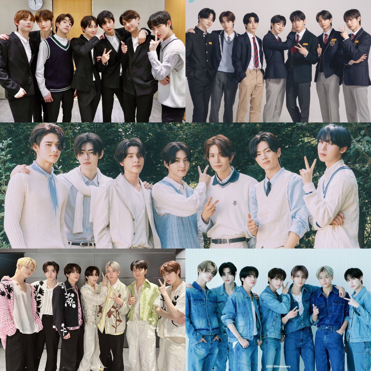 EN7ernally's tweet photo. always &amp; 4ever, our sevEN 🤍✨ https://t.co/3g9fBdnQuy