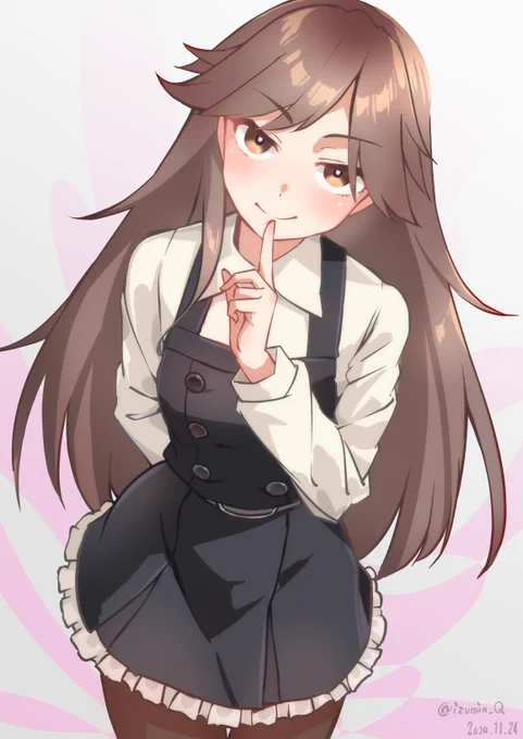 私相当しつこいけどぉ、耐えられるのかしらぁ…#艦これ版深夜の真剣お絵描き60分一本勝負 #艦これ版真剣お絵描き60分一本勝負_20241124#荒潮 
