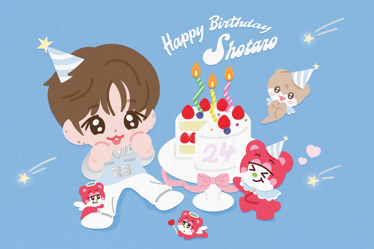 타로야 생일축하해 🎂✨🪽

#이것뭐에요_타로생일이에요
#OurPrideShotaro
#OurSunshineShotaroDay
#RIIZEにはSHOTAROがいるǃ