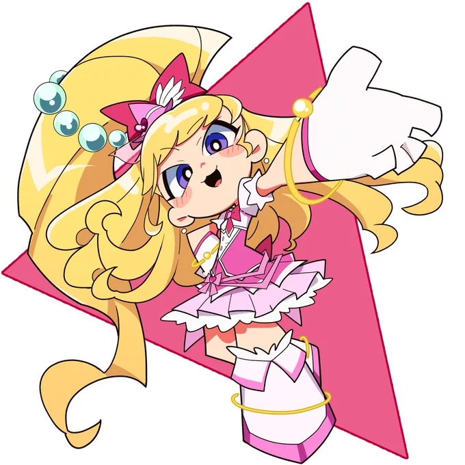 新衣装て若干デザイン違うんやね かわいいね #precure #プリキュア #まほプリ #キュアミラクル