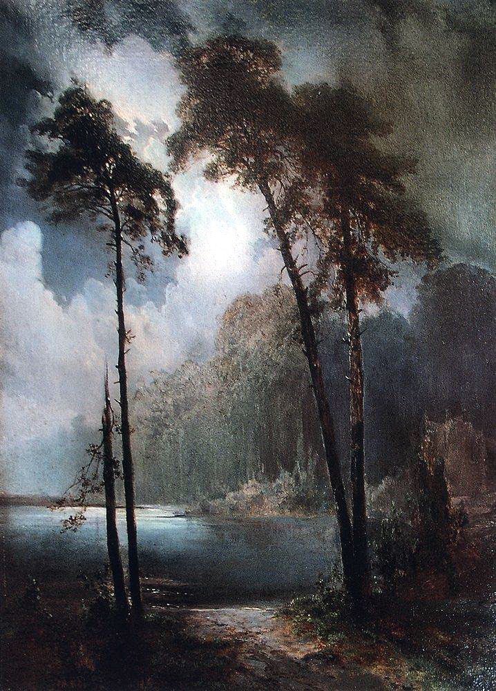 peterbergwerff's tweet photo. Alexey Kondratievich Savrasov (1830-1897), Russian painter:  Ночка (Night), 1883. #art https://t.co/LPS5m7oKIZ