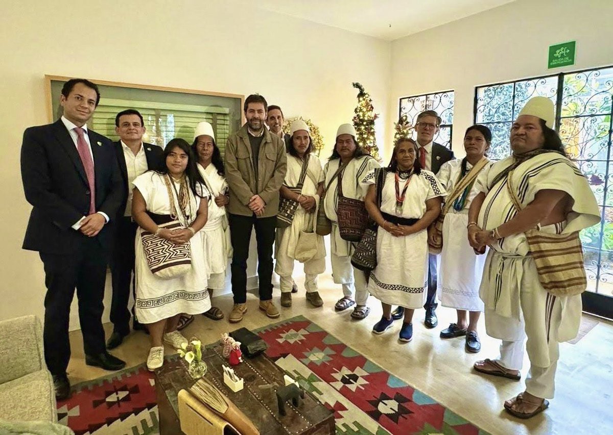 Siempre es un gusto apostar a la construcción de comunidad sobre todo cuando el hilo conductor es el saber ancestral a través de los mamos. 
Diálogo con George Logothetis, CEO de <a href="/thelibragroup/">Libra Group</a> 
Un mensaje vibrante para mi, que decía George: “Coraje mucho Coraje”
#sostenibilidad