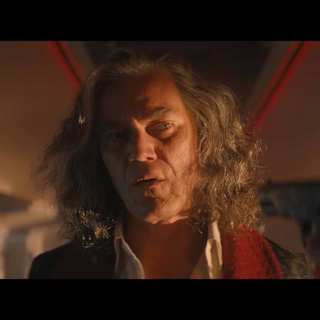 The wildest part is they have this great intro, then when they show him maskless they've turned Michael Shannon into Wayne Coyne from The Flaming Lips