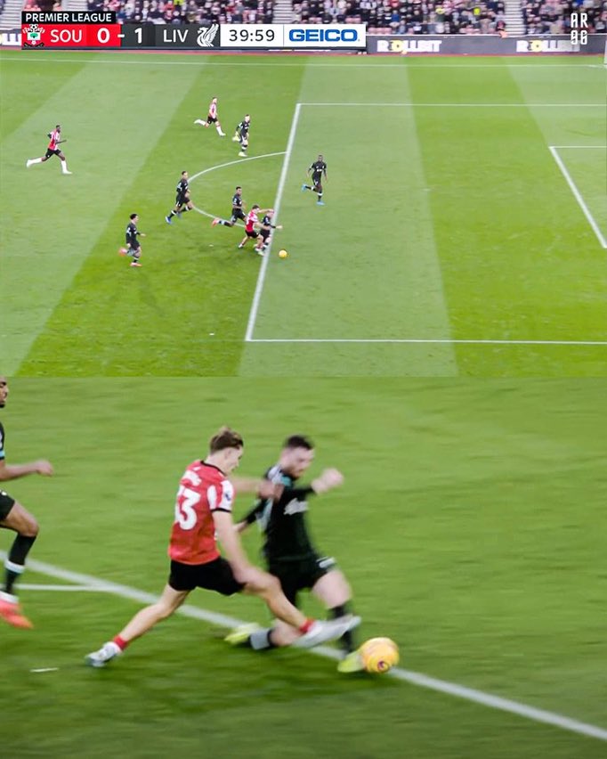 FantasyEplTakes's tweet image. I’m lost for words. How is that a pen. Reffing is gone. #SOULIV #Pen #Refs