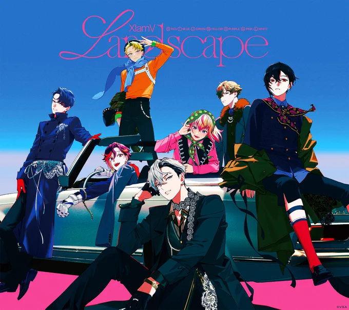 XlamV 3rd EP 『landscape』のジャケットを撮り下ろしました今回はファッション誌の撮影のような、いつもと一味違うスタイリングの彼らをお届けです!#ビバレン 