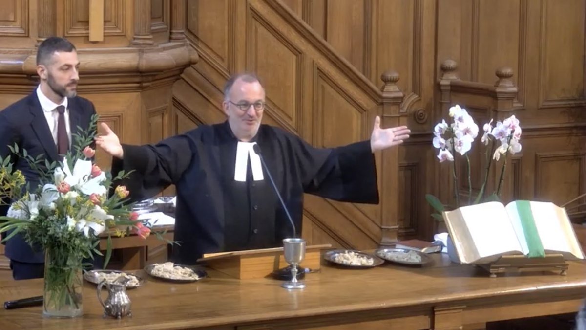 BaccuetC's tweet image. « Je crois en Dieu qui chante ».
Vidéo du #culte du dimanche 24 novembre 2024 au #temple de Pentemont de l’#Eglise protestante unie #EPUdF #Paris de #PentemontLuxembourg.
#Prédication : #pasteur Christian Baccuet.
#Baptême d’Arthème, 2 ans.

m.youtube.com/watch?v=0evxtH…