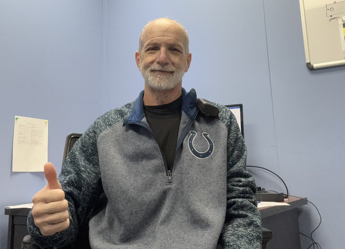 RickStevens63's tweet photo. @JimIrsay Letβs Go @Colts !
Tame those Lions!
I need #ColtsNation to pick it up for me & be Loud & Proud!
Iβm stuck at work all day. I tried to get out of it, but I never call off.
#TheBossOfMe will be there though!! #ForTheShoe https://t.co/Dr9MnLEyv0