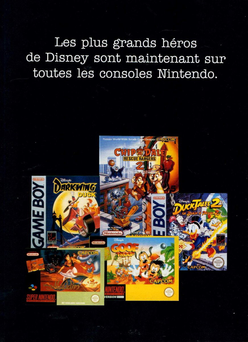 AllmightoFranky's tweet photo. La publicité du jour,bonjour!Des pubs pêchées dans le #PlayerOne 47 de novembre 1994!Deux belles doubles-pages,une pour les jeux #DisneySoftware sur consoles #Nintendo,et #StuntRaceFX le jeu de course en 3D avec la puce #SuperFX sur #Snes!#retro #80s #90s #retrogaming https://t.co/4X8Pfrlerw