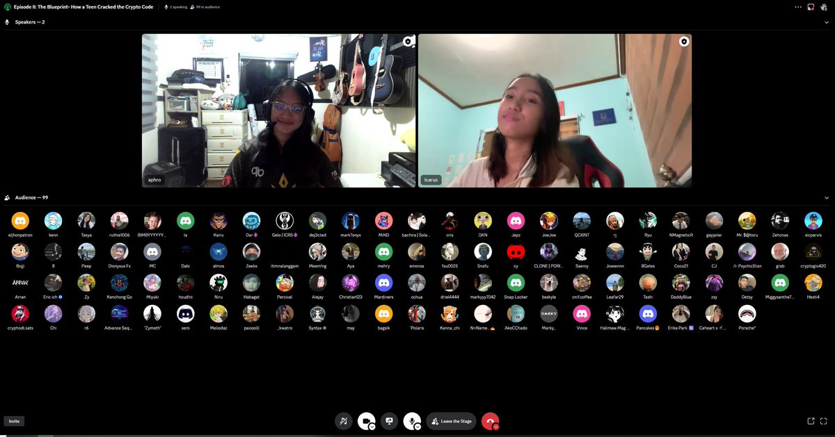 0xAphro's tweet photo. I had so much fun doing this podcast with @icarusfallsph! Thank you so much for inviting me 😎 

She’s giving away NIKI tickets to the Buzz tour PH! Just join our discord 🥳

https://t.co/3BsNNSG1xp

@aphrodao https://t.co/N98Pw8tIQB
