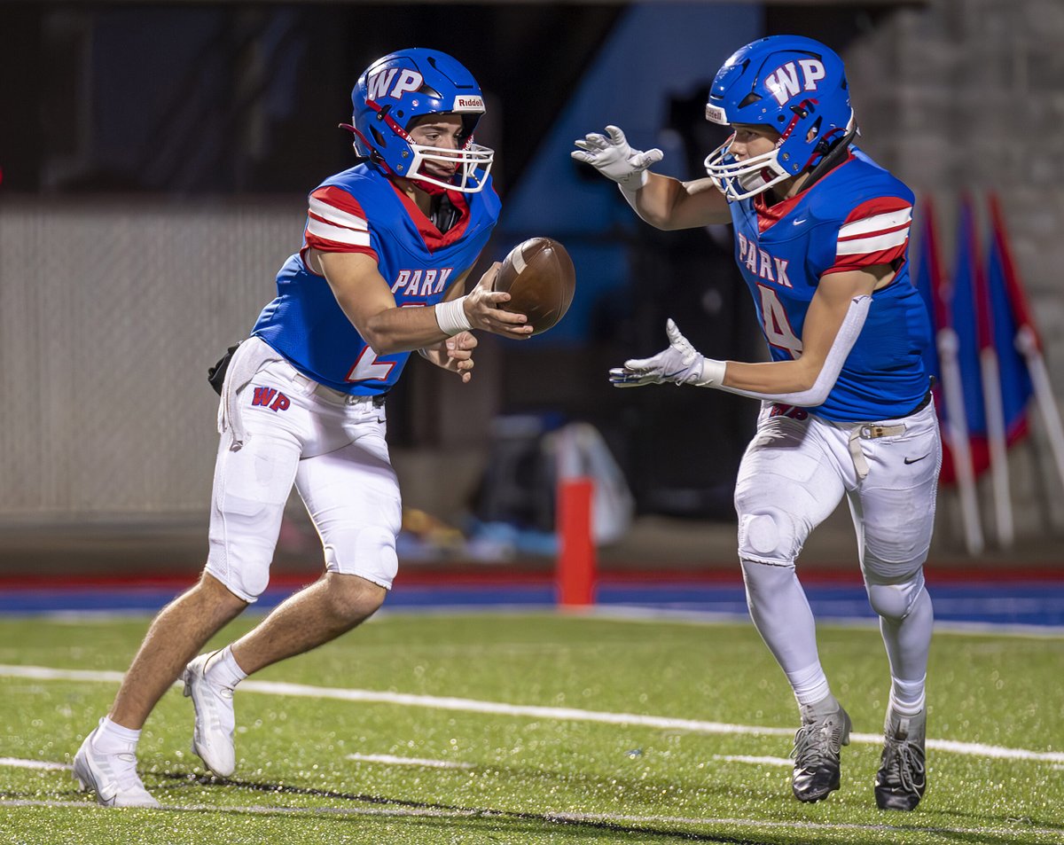 Class AAAA Quarterfinal:

No. 5 Huntington (10-1) at No. 4 Wheeling Park (8-3)

Friday, November 29 at 4 p.m.
#wvprepfb