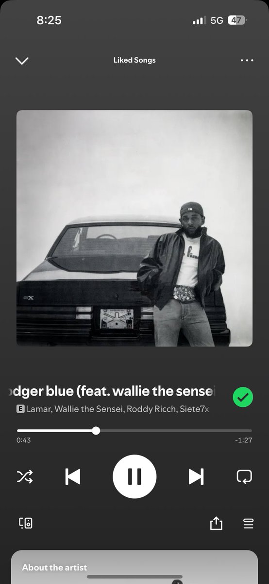 ChaitanyaMistr5's tweet photo. How kendrick felt while making this song. https://t.co/1ifv5QAC8L