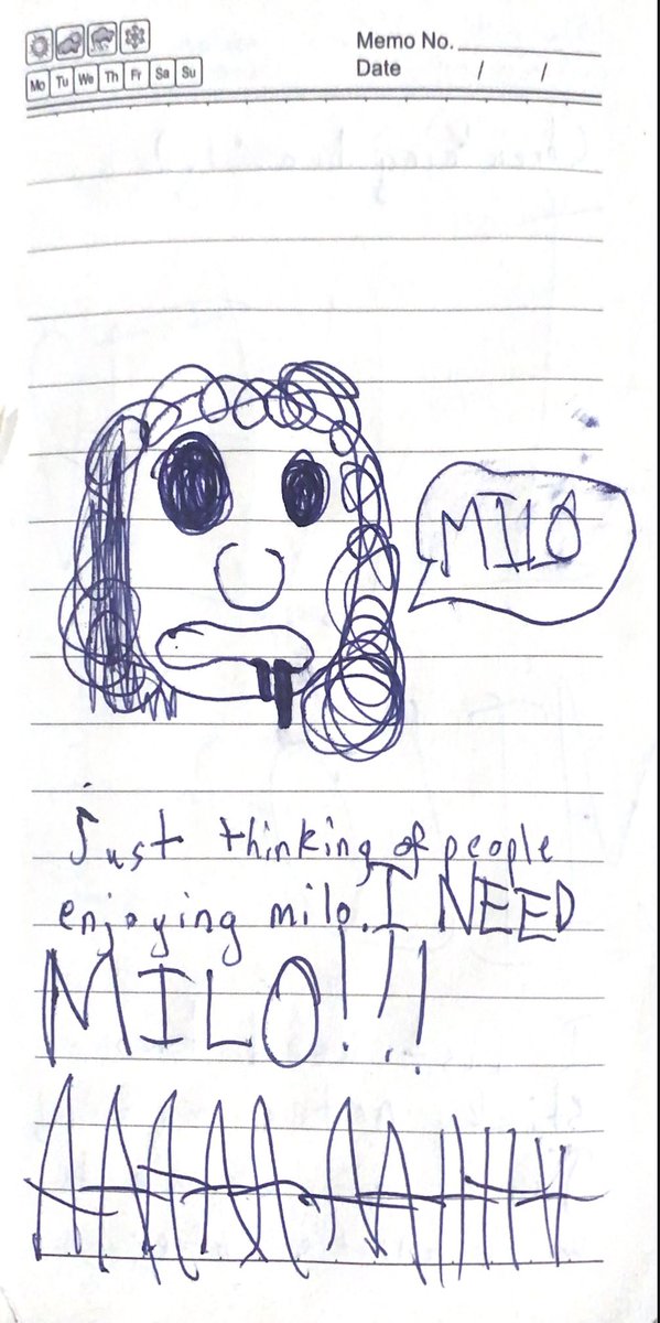eddie_wrt's tweet photo. MEET THE MILO PRINCESS, KIKI

Averie Kuukua Adu-Asamoah, also known as Kiki, is a 10-year-old student at Primus Hybrid School in Spintex who has been obsessed with Nestlé Milo since she was just 3 years old. She can't get enough of her favorite drink and would happily have Milo for breakfast, lunch, and dinner if her parents didn’t intervene.

What’s even more adorable and interesting is that her love for Milo has taken over her diary as well. In her recent entry, she expressed her disappointment and dissatisfaction with not being served Milo for a few days.