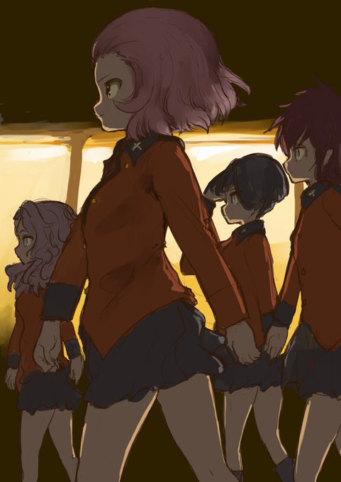 #ローズヒップ生誕祭2024 #garupan
試合場に向かうローズヒップとクルセイダー隊 