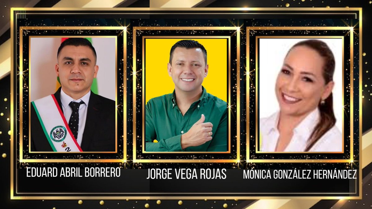 RevistaElPanor1's tweet photo. #LosPersonajesDelAño2024📰 ❎❎EDICIÓN🏆Premios: #ELPanoramaDeOro al 'PersonajeDelAño' en Santander y Colombia. #ELPanoramaDePlata Categorías Especiales.
Nuevas Nominaciones:
👤#EduardAbrilBorrero @alconcepcionsan 
👤@JORGEVEGAROJAS @AlcaldiaCharala 
👤#MónicaGonzález #AlMatanza https://t.co/4XIyFhqnKB