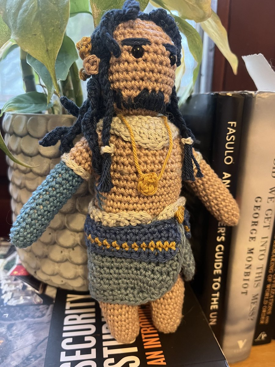 FoxTheRedCat's tweet image. Channeling the Vengeance Saga stitch by stitch🌊🔱
———
Based on the absolutely incredible design by @IllustratorNeal
#poseidon #crochet #epicthemusical #epicthemusicalfanart #epicthevengeancesaga