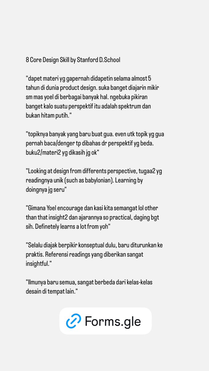 YoelSumitro's tweet photo. Kelas 8 core design skills + UXR untuk cohort bulan January - Maret 2025 udah dibuka lagi! 

Yang abis gajian bisa langsung dipake buat investasi otak dan craft ini. 😜

Ini 2 link registrasi kelasnya:

a. Core Design skill - 10
minggu : https://t.co/wBg9MjMLhs 

b. UX Research skill - 12 minggu: https://t.co/FoMBAi8gMP