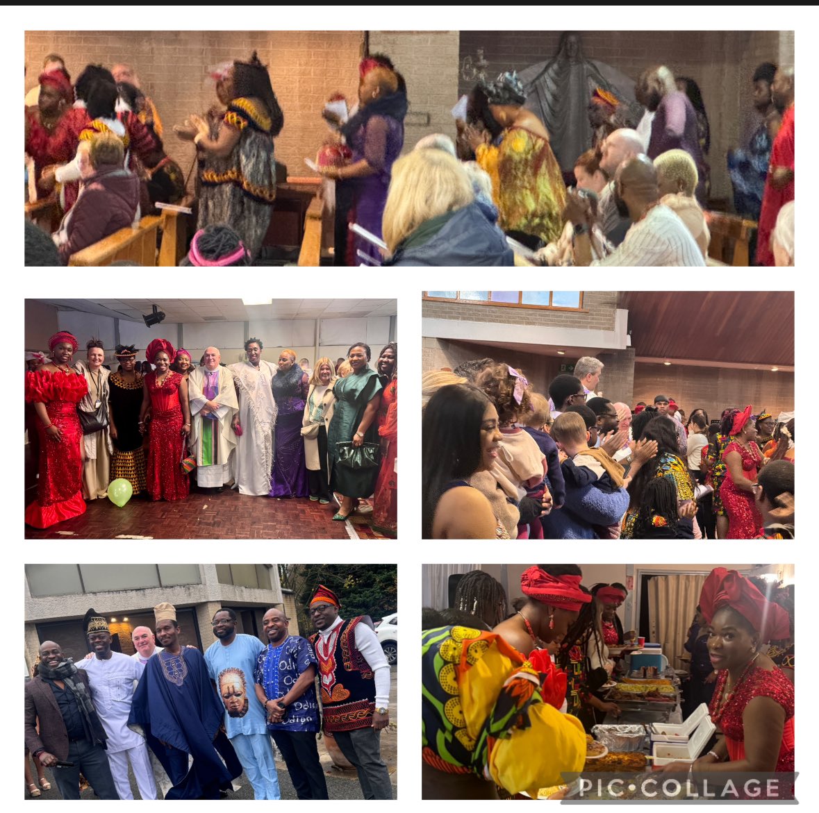 A wonderful celebration  at St Albert’s church today as our African Community celebrated their culture and faith.  Beautiful music,  singing and welcome.  A joyous occasion.