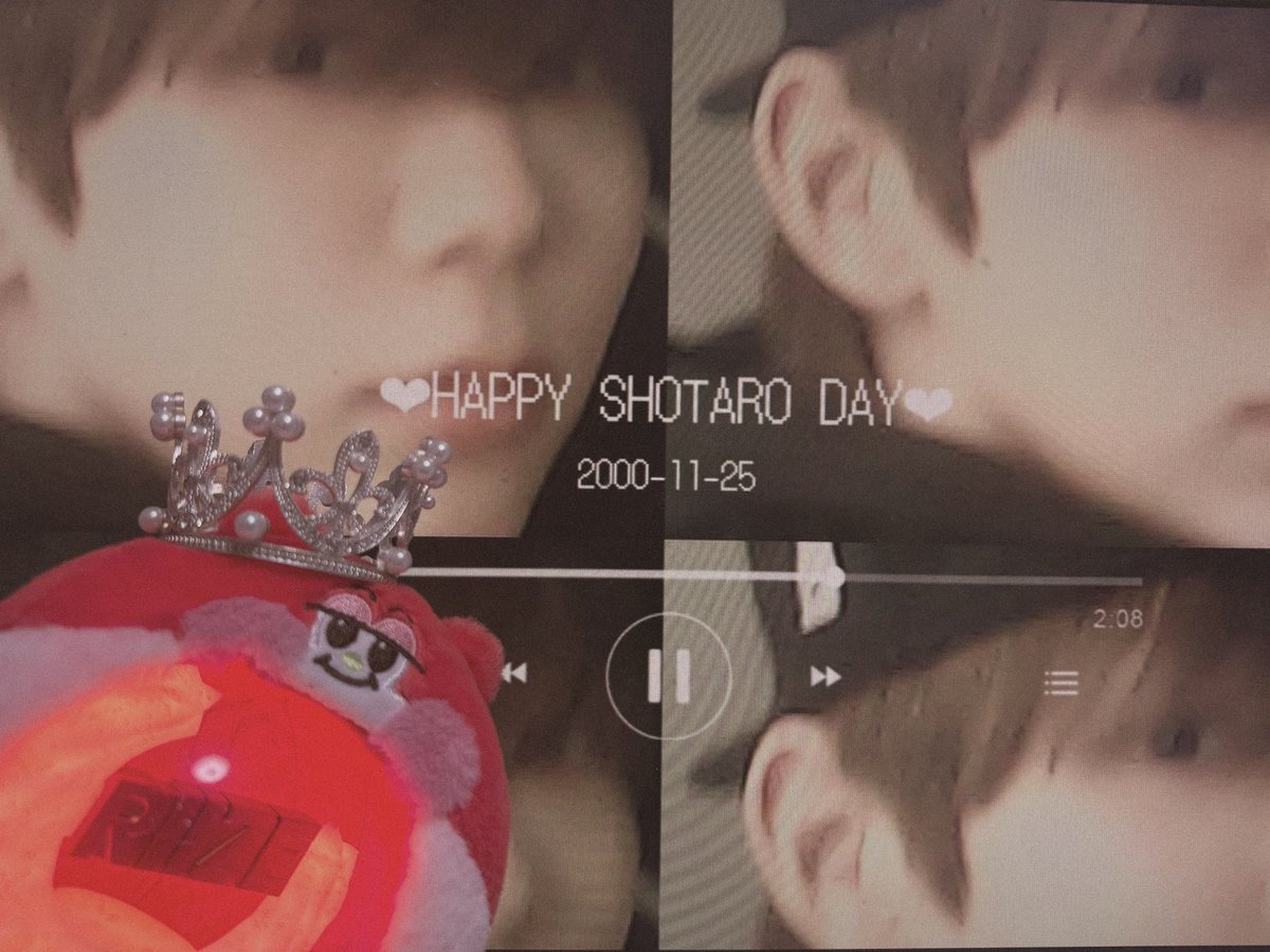 chamchampipipi's tweet photo. タロお誕生日おめでとう🎂
23歳のショウタロウに私は何度助けられただろうか。
歳下の子をこんなにも尊敬したのは初めてだよ☺︎
タロの努力が全部報われますように。
タロの夢や目標が全部叶いますように。
24歳のタロが23歳のタロよりずっともっと幸せでありますように願ってるよ〜💫 https://t.co/GmqjZClndk