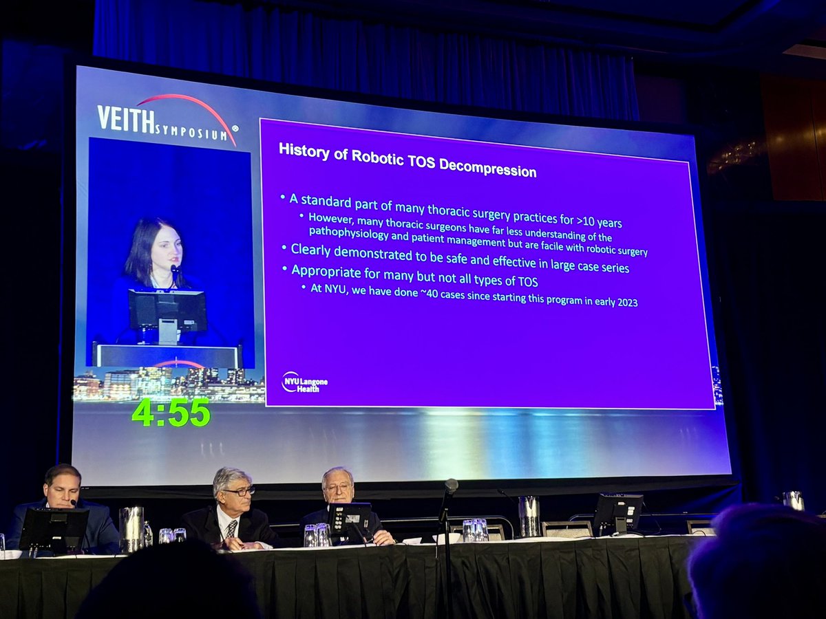 Caron Rockman (@caronrockman) on Twitter photo Dr Katherine Teter presenting her work on the robotic approach to thoracic outlet syndrome at the VEITH Symposium. We are thrilled that she will be bringing her expertise to the Department of Vascular Surgery at Hackensack University Medical Center in 2025! Dr Katherine Teter presenting her work on the robotic approach to thoracic outlet syndrome at the VEITH Symposium. We are thrilled that she will be bringing her expertise to the Department of Vascular Surgery at Hackensack University Medical Center in 2025!