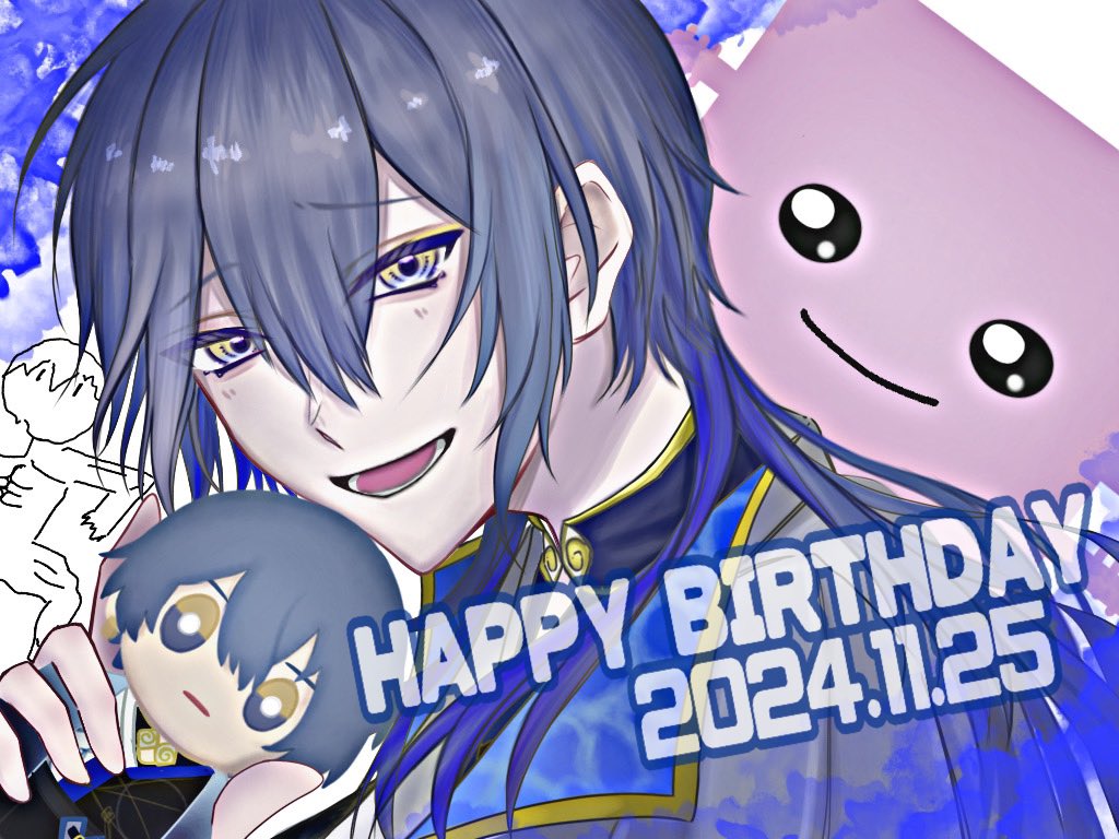 👻🔪🎂🌟
#小柳ロウ誕生日2024
#小柳ロウ2024
#ドロウイング
