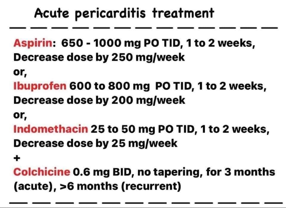 🔴Pericarditis - Definition &amp; Diagnostic Criteria , Treatment of Acute Pericarditis 

#Pericarditis #diagnosis #criteria #cardiology