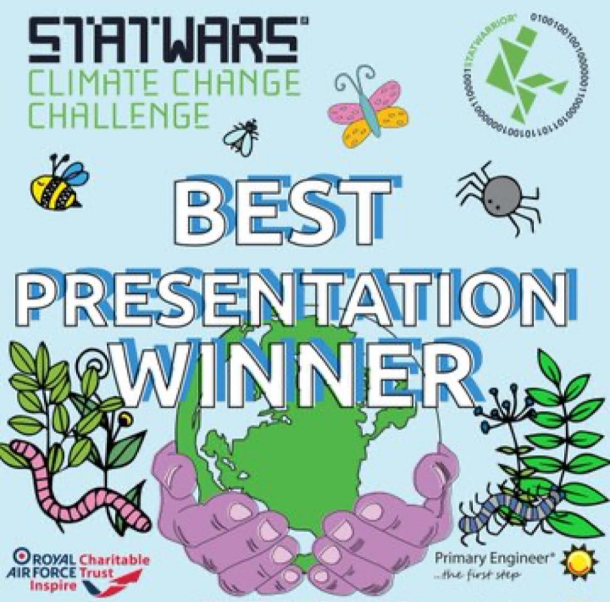 derbyhighbury's tweet photo. Thrilled to celebrate our TWO National winners in the #STATWARScompetition which required students to utilise mathematical expertise learning new skills such as data collection with spreadsheets & extrapolating data which they then presented in many creative ways @TeachingAwards https://t.co/MNSSBeZtKc