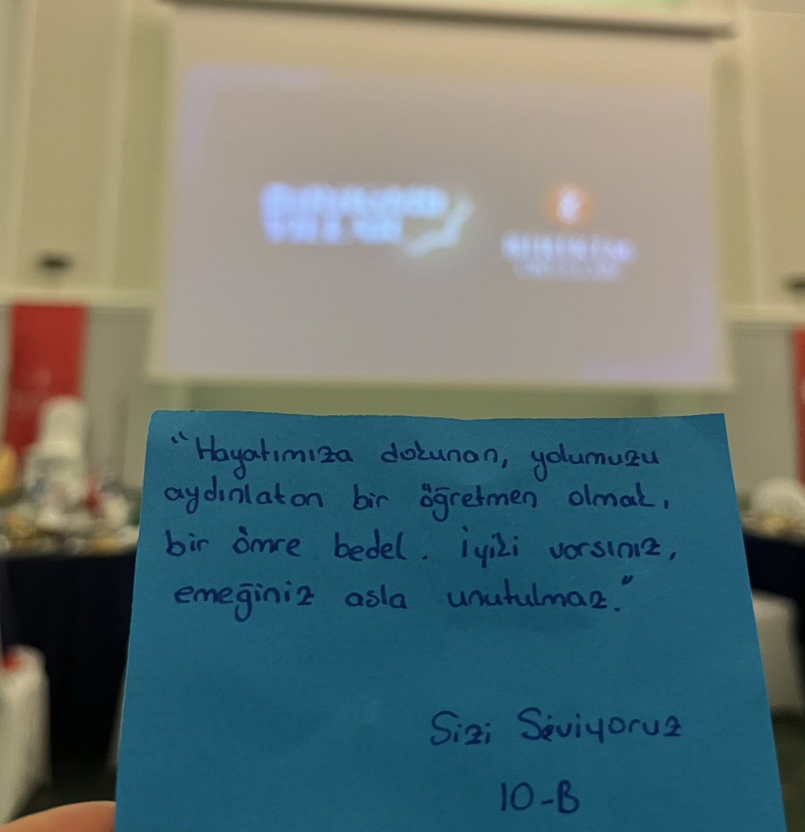 Bir öğretmen olarak üzerine daha iyi bir hediye tanımıyorum 🥹 
#ogretmenlergunu