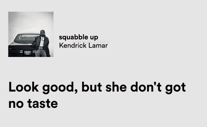 kendrick lamar.