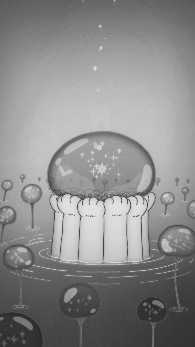 消費期限,  preview  for  ‘Circles.’⠀13  paws  gather  together  to  hold  up  a  bubble  that  is  full  of  hope…⠀Carats,  mark  up  your  calendar  on  November  27th  for  ‘Circles.’⠀Please  look  forward  to  it.