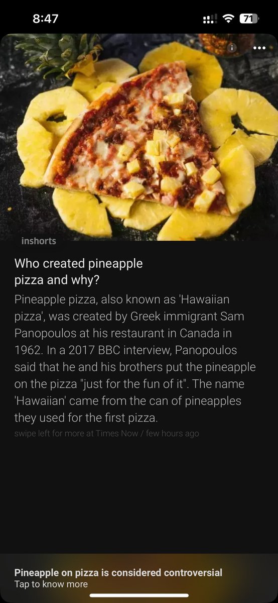 itisrutvij's tweet photo. @sundeepshawarma Bhai ye dekho, pizza par pineapple Gujarati ki harkat nai thi 🥹 https://t.co/s1TYvHzA7Q