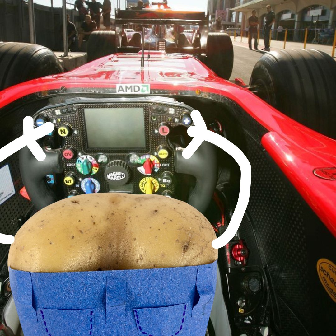 Conrats #MaxVerstappen on winning the #F1 world championship at #LasVegasGP. #ButtTato is training during the #AltcoinSeason and he'll be coming for you next year! $BTATO