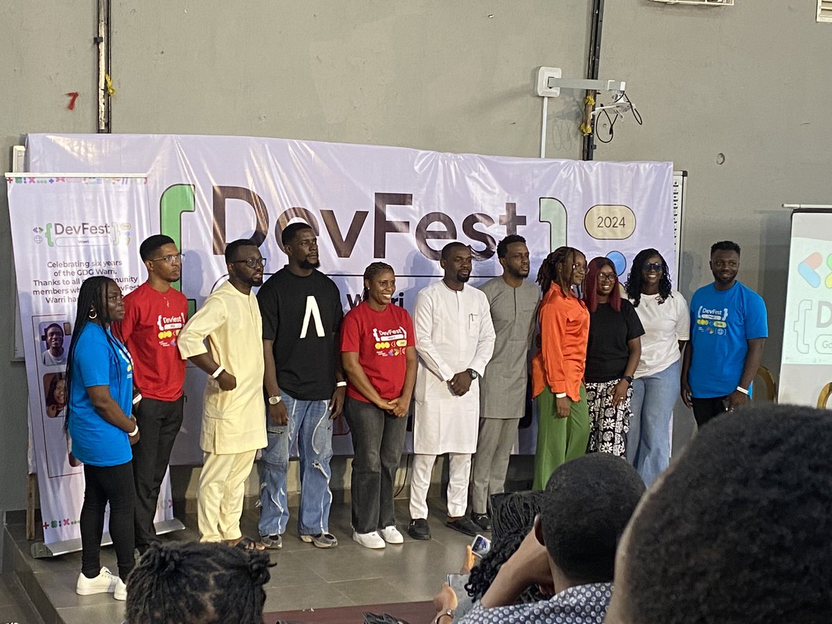 What a honor and privilege to meet a very great personality <a href="/charliecodes/">Charles Freeborn</a> ❤️❤️. Yesterday was wonderful. Thank you <a href="/gdg_warri/">GDG Warri</a> 

#DevFest #DevFestWarri