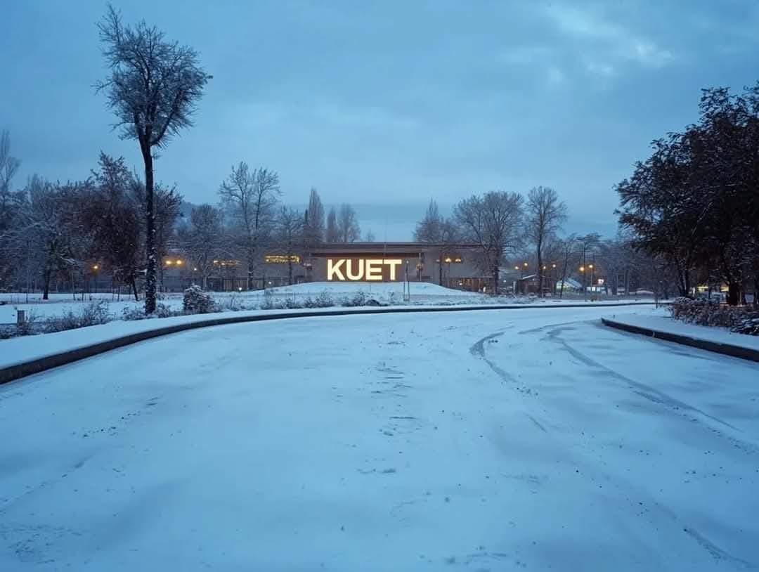 S27RII's tweet photo. What if Bangladesh had snowfall featuring KUET. 🇧🇩

© Nafi Ahmed https://t.co/6nssmws8bh