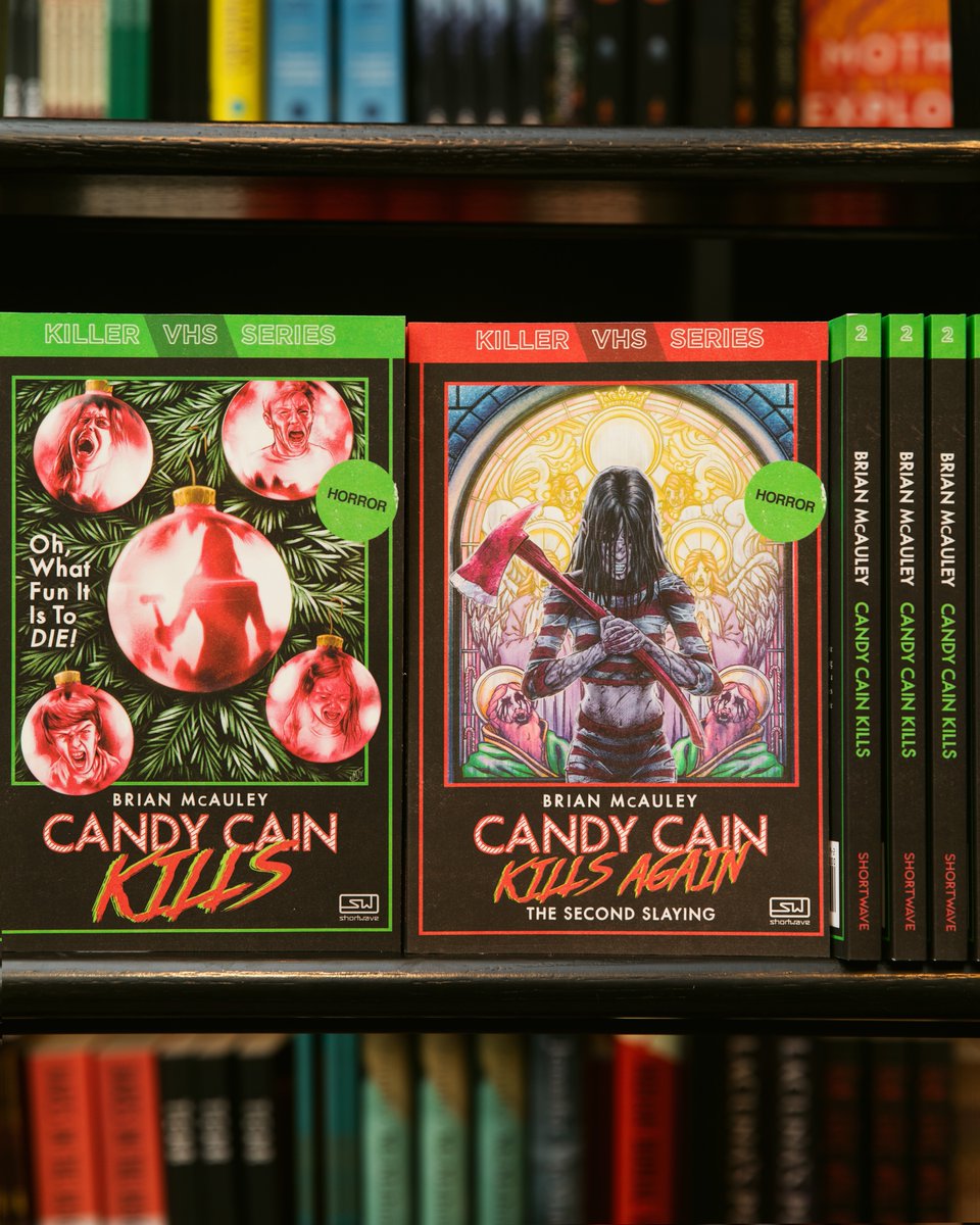 LittleGhostsBoo's tweet photo. Little Ghosts Book Club: Dec. 20th at 6pm…

We’re reading CANDY CAIN KILLS  @BrianMcWriter @ShortwaveBooks ! Come by and talk seasonal slashers with us.

This month also includes a cookie swap, so bake a treat  and bring a tin to share holiday sweets with the group.  🖤👻📚🎄 https://t.co/sUXr1DHoq2
