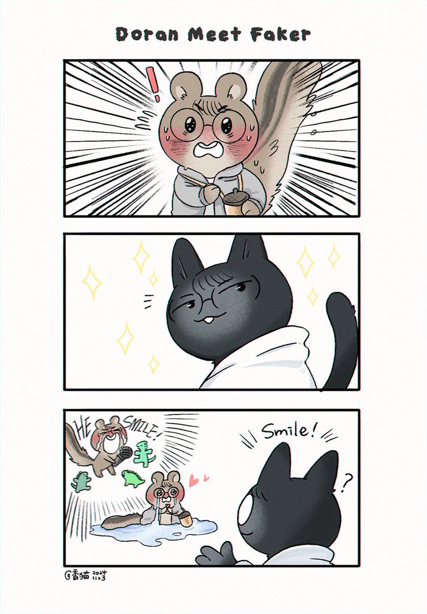 🐧✨✨🐿️💦💞