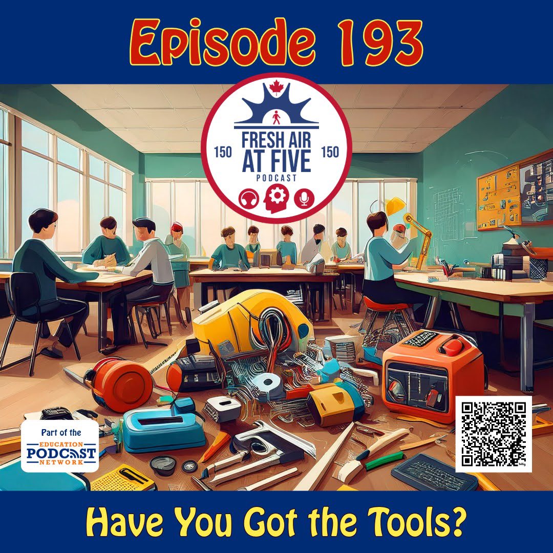 “Have You Got The Tools?” E193 (not 192) of my Podcast has talk about positive mindset and tools. I reflect on the podcast in the playlist with this episode sitting at the top. Appreciate your listen. Hope you are inspired. 

bit.ly/E193FreshAirAt…