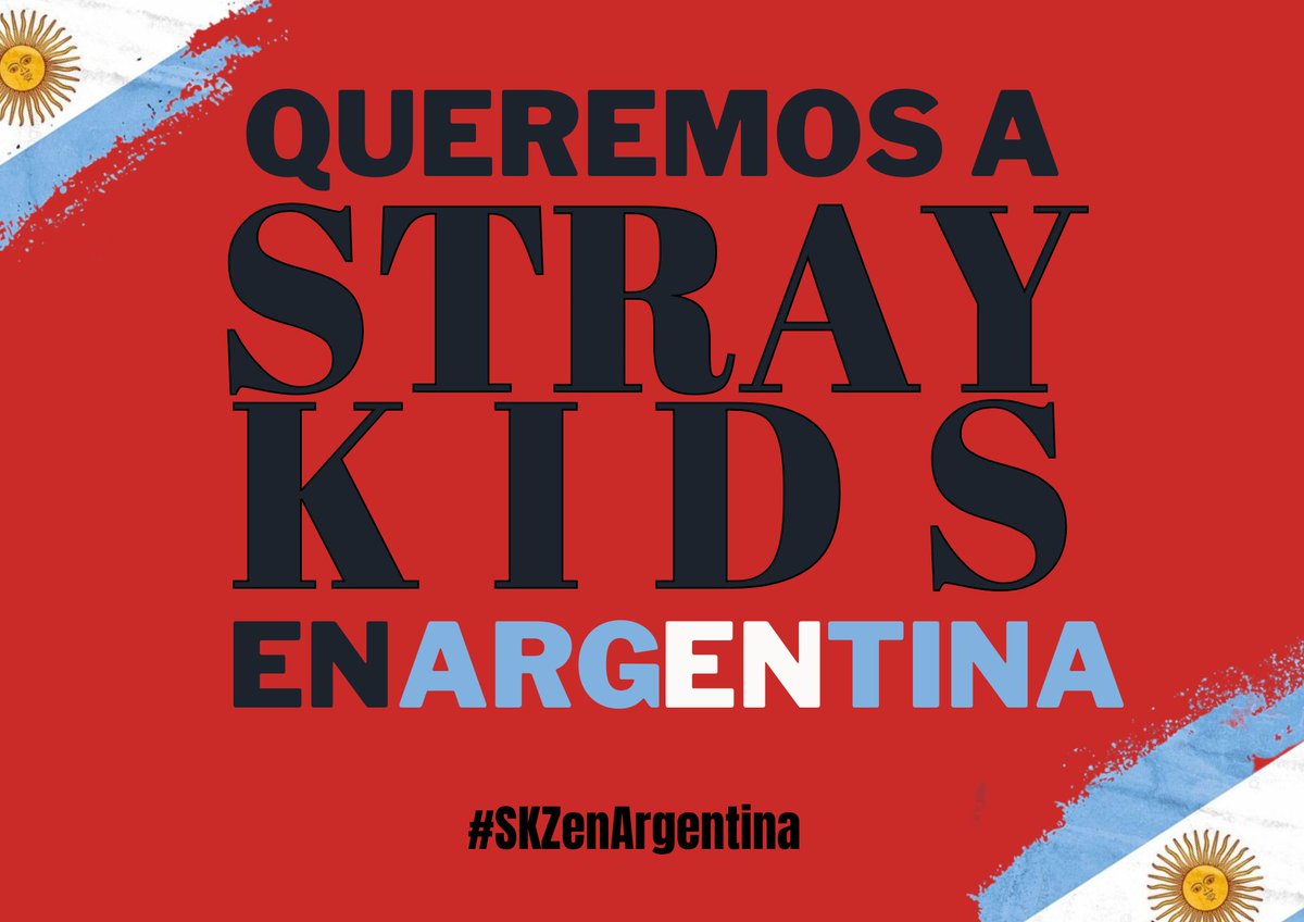 straykidsxzone's tweet photo. dale dale stay, dejen sus #

HAY PÚBLICO, QUEREMOS FECHA 🇦🇷 #SKZenArgentina #ArgentinaDWT
@moveconcertsarg @dfallaccess @LiveNation @LiveNationLatin @jypnation @Stray_Kids https://t.co/5cEMKaMw96