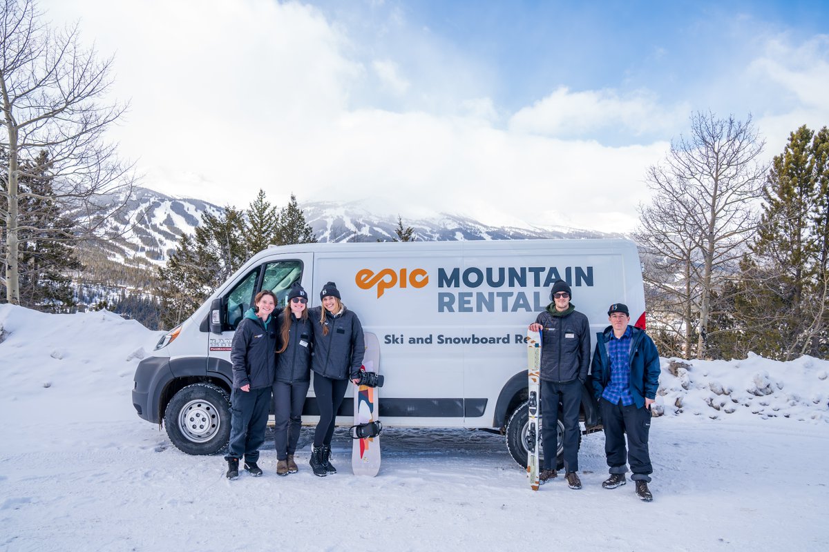 Book top of the line skis or snowboards in advance to save up to 20% and get it all delivered right to your lodging for a hassle-free rental experience. Save even more on rentals (20% more, to be exact) with your Epic Pass! Check out @EpicMountainRentals bit.ly/3DO97h5